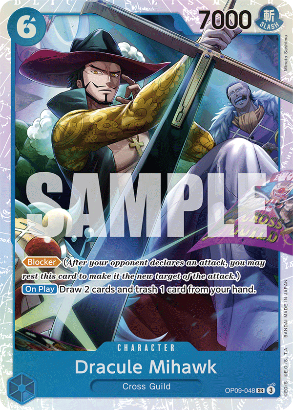 [Single]  OP09-048 Dracule Mihawk