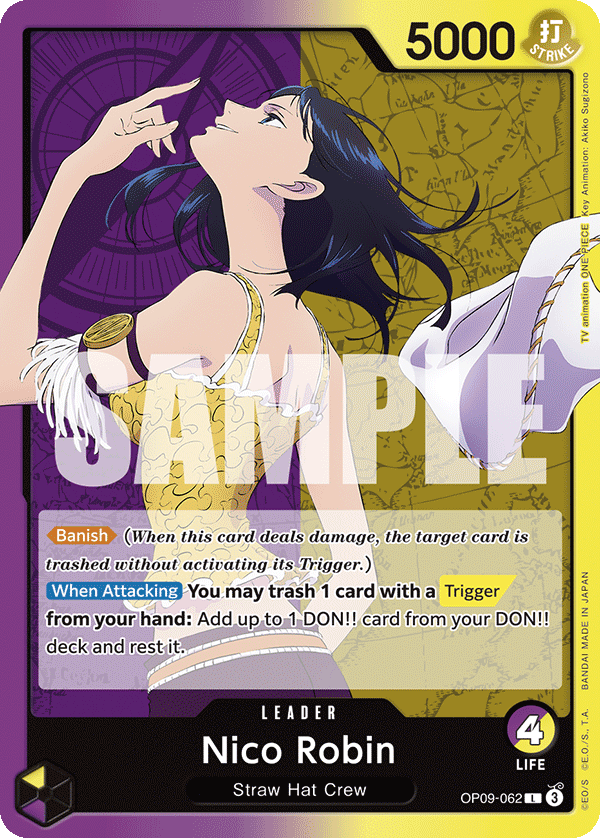 [Single]  OP09-062 Nico Robin