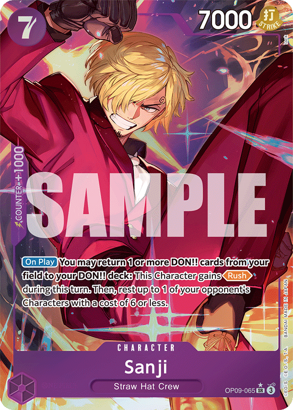 [Single]  OP09-065 Sanji