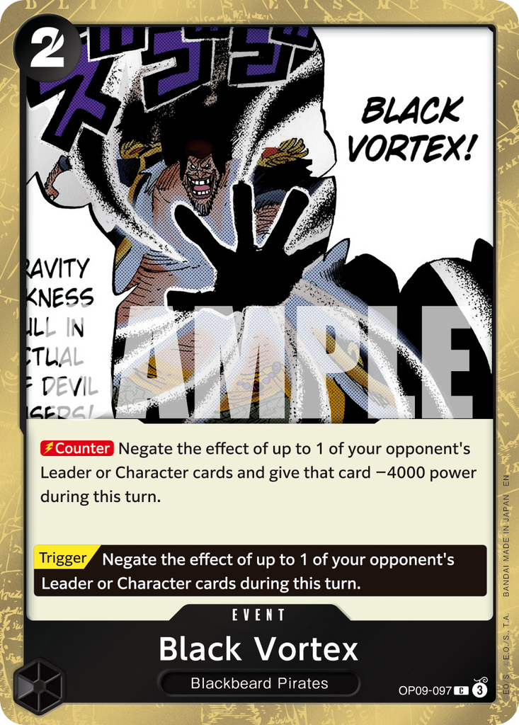 [Single] OP09-097 Black Vortex FOIL (PRB02)