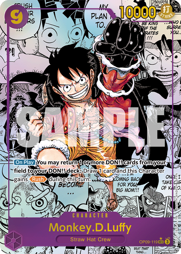 [Single]  OP09-119 Monkey.D.Luffy