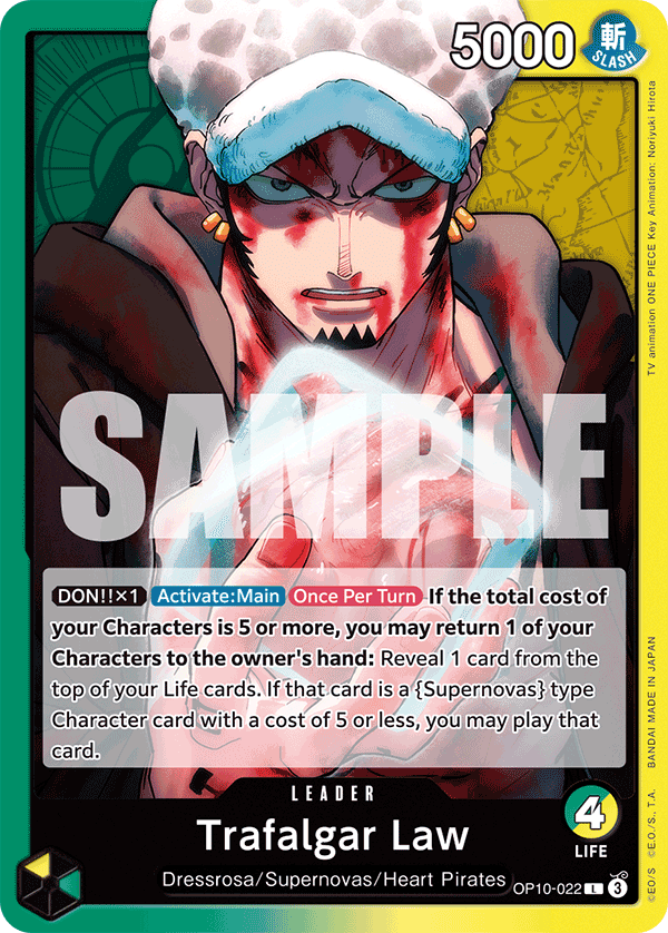 [Single] OP10-022 Trafalgar Law