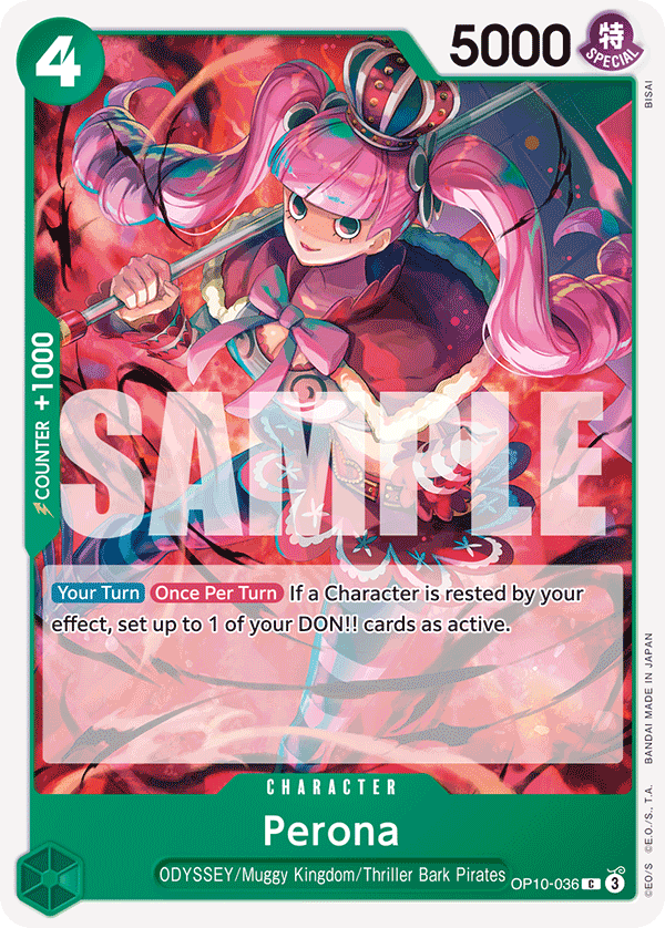 [Single] OP10-036 Perona