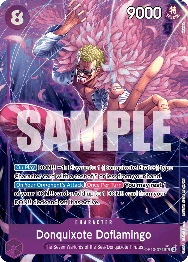 [Single] OP10-071 Donquixote Doflamingo AA