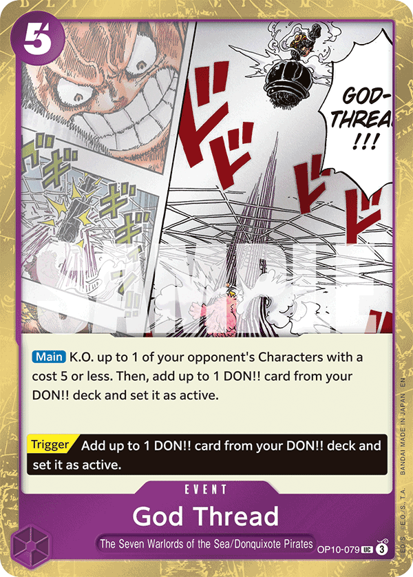 [Single] OP10-079 God Thread FOIL (PRB02)