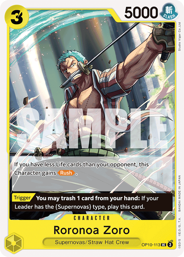 [Single] OP10-113 Roronoa Zoro