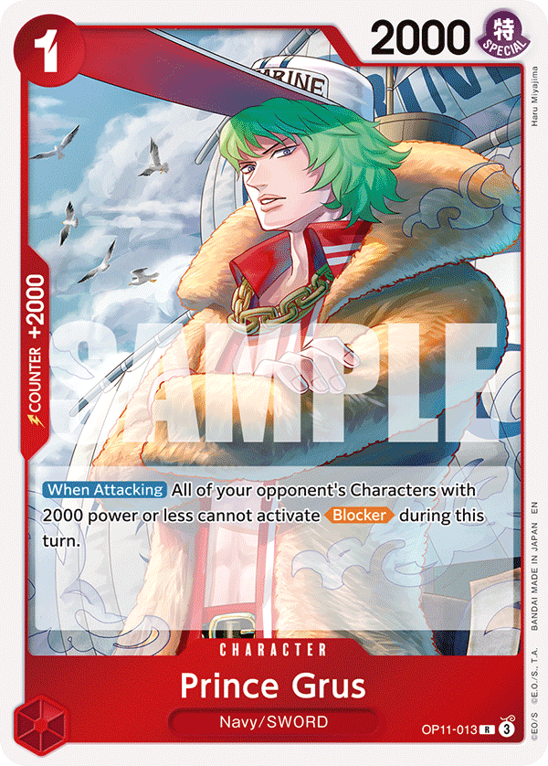 [Single] OP11-013 Prince Grus