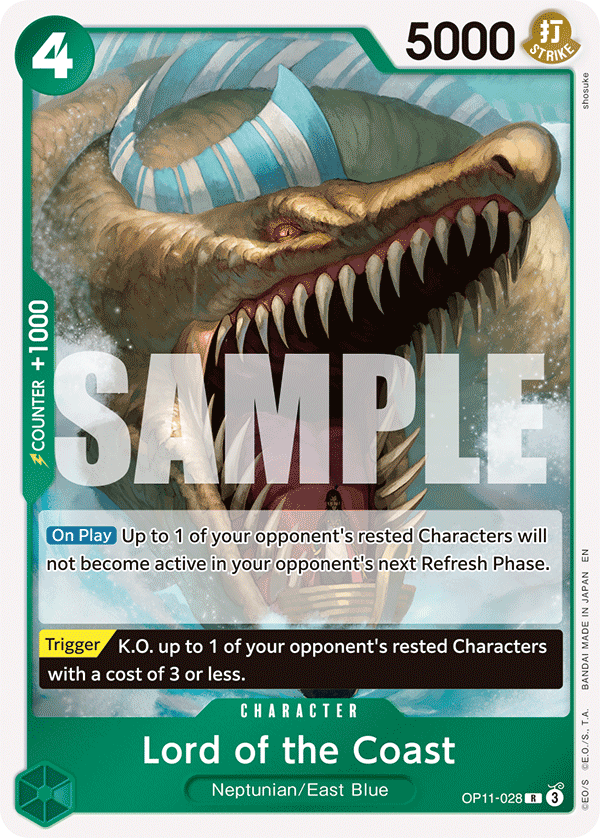 [Single] OP11-028 Lord of the Coast