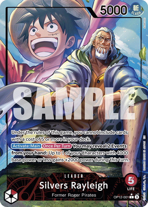 [Single] OP12-001 Silvers Rayleigh (AA)