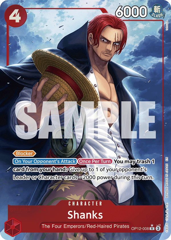 [Single] OP12-008 Shanks (AA)