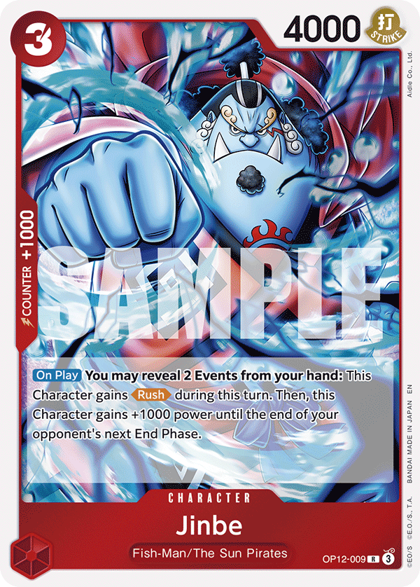 [Single] OP12-009 Jinbe