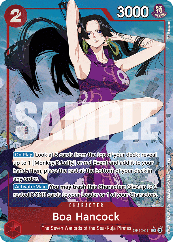 [Single] OP12-014 Boa Hancock (AA)