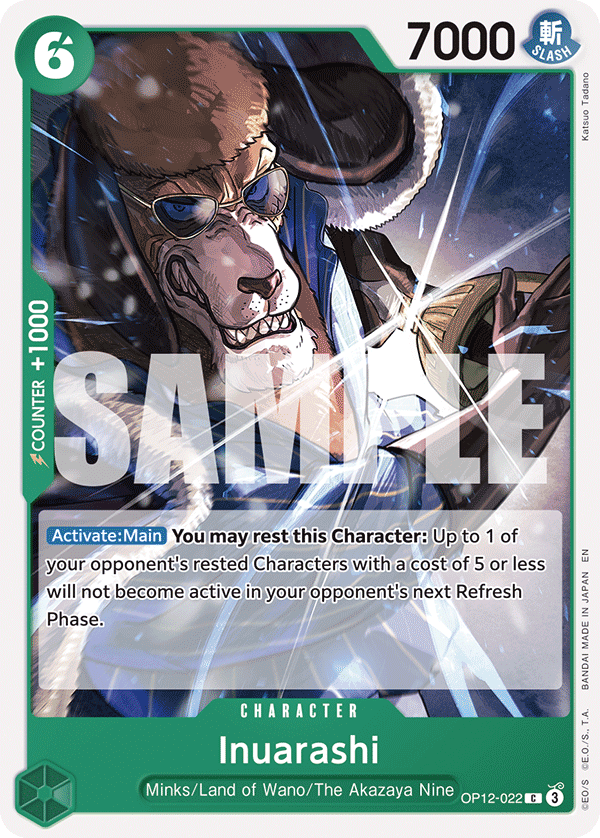 [Single] OP12-022 Inuarashi
