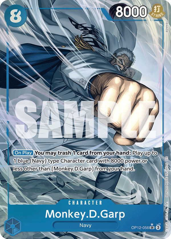 [Single] OP12-056 Monkey.D.Garp (AA)