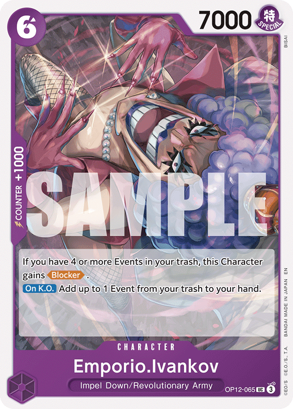 [Single] OP12-065 Emporio.Ivankov