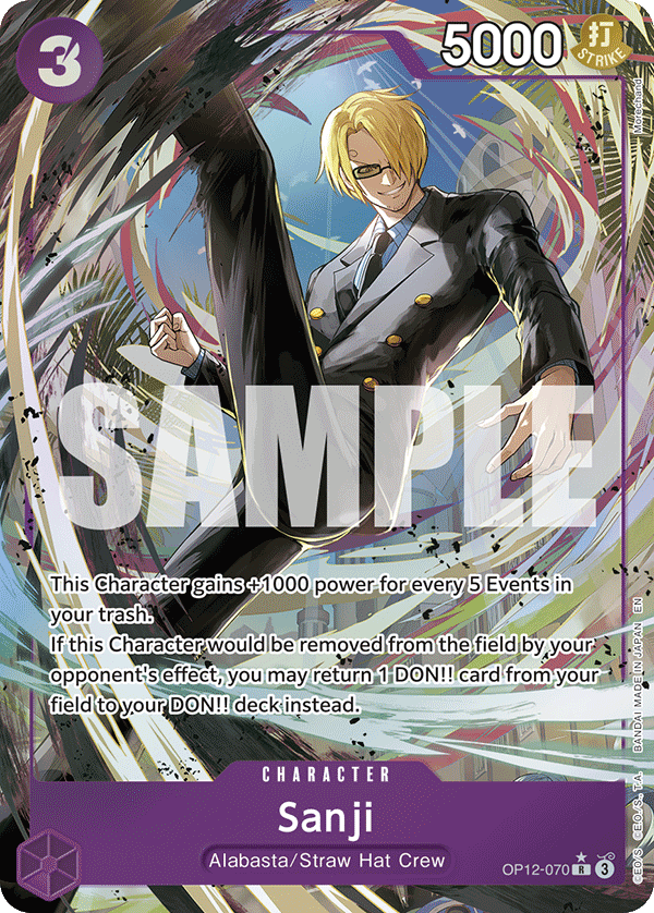 [Single] OP12-070 Sanji AA