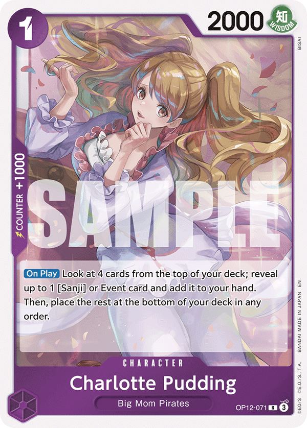 [Single] OP12-071 Charlotte Pudding