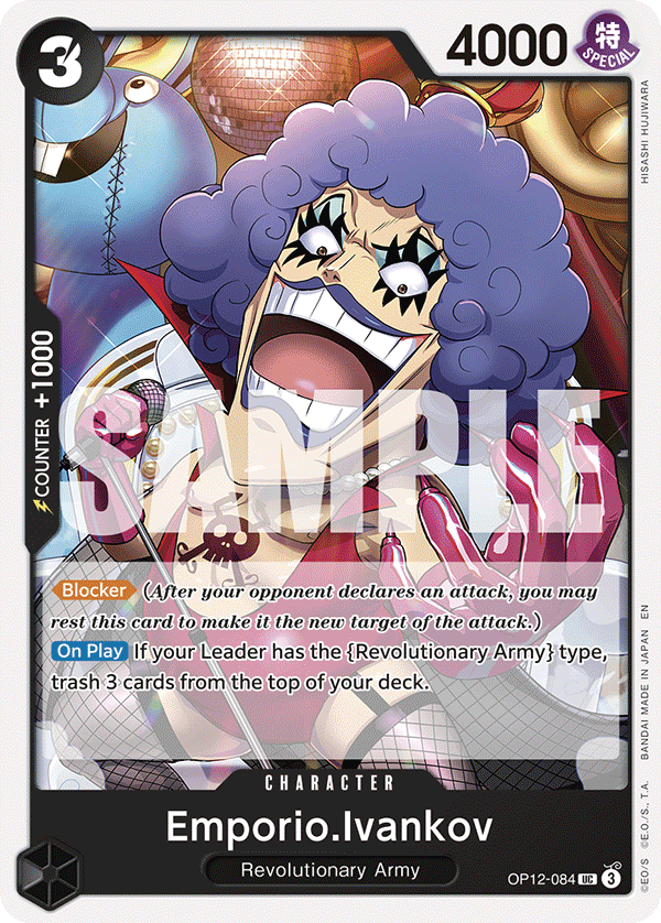 [Single] OP12-084 Emporio.Ivankov