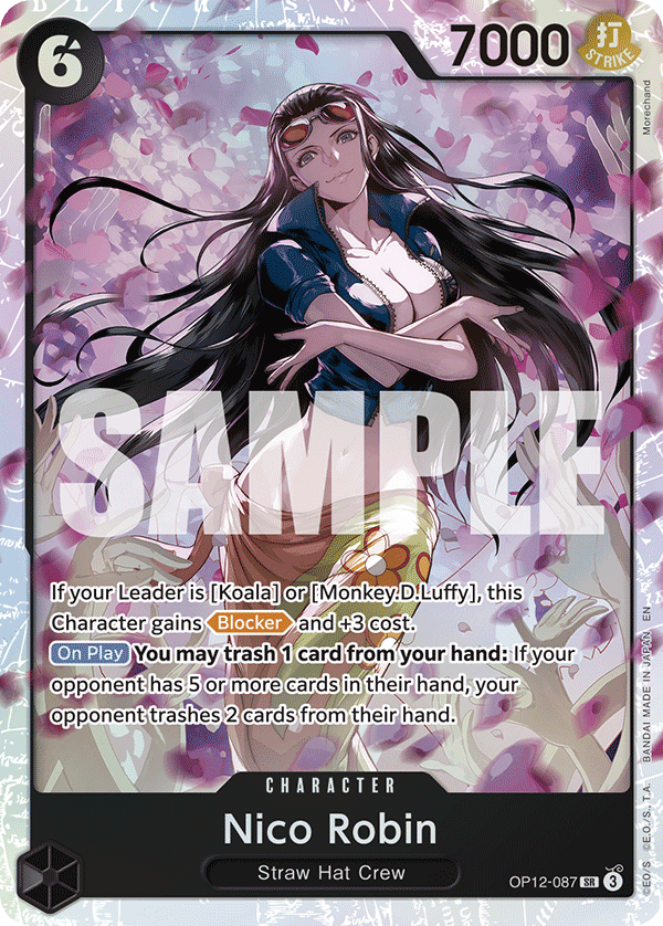 [Single] OP12-087 Nico Robin