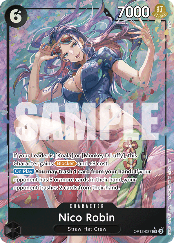 [Single] OP12-087 Nico Robin (AA)