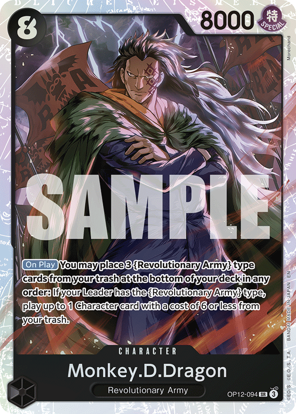 [Single] OP12-094 Monkey.D.Dragon