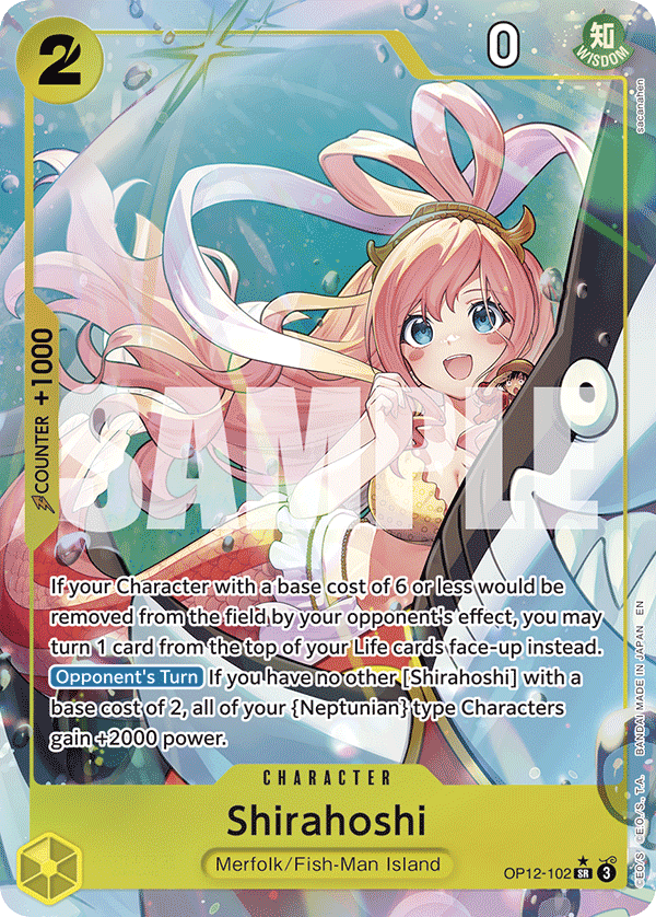 [Single] OP12-102 Shirahoshi AA