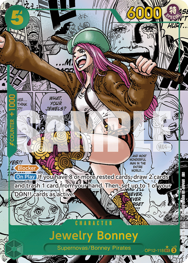 [Single] OP12-118 Jewelry Bonney (Manga)