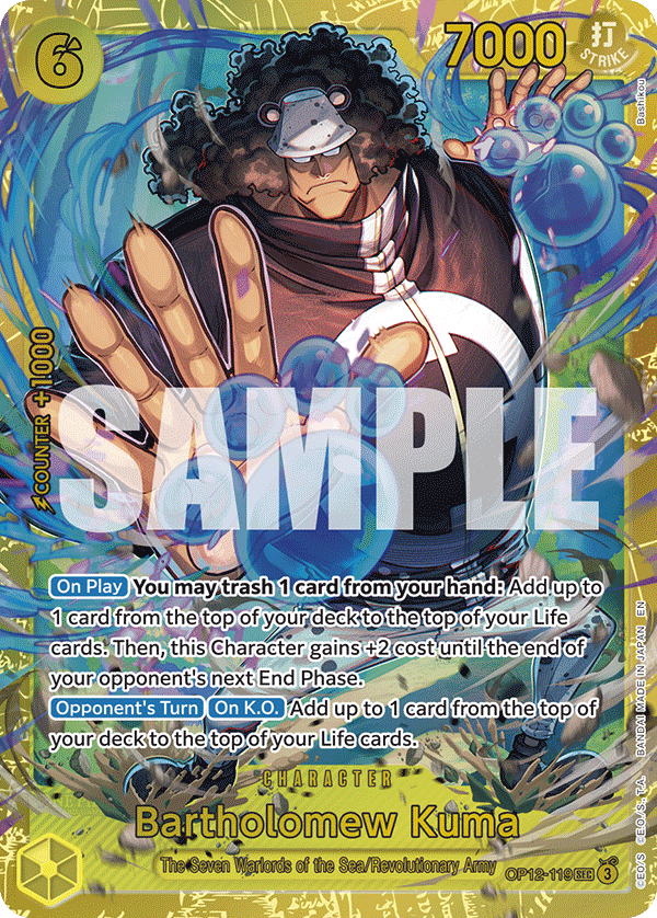 [Single] OP12-119 Bartholomew Kuma