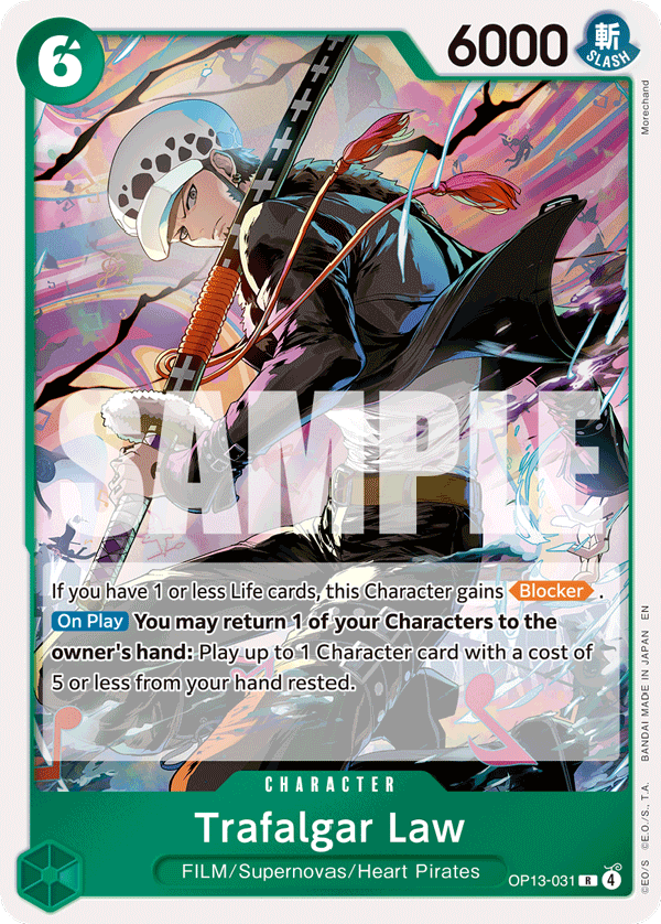 [Single] OP13-031 Trafalgar Law