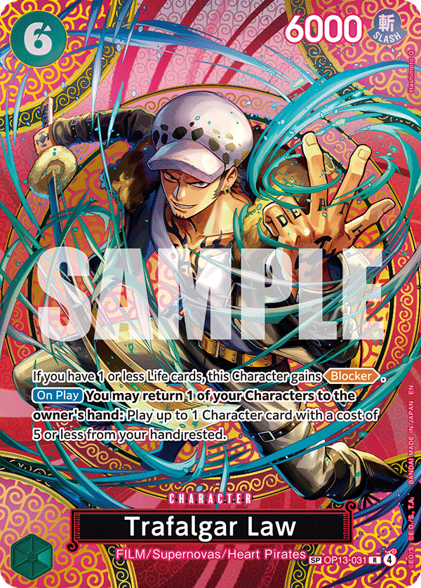 Pre[Single] OP13-031 Trafalgar Law (OP15)