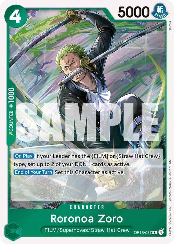 [Single] OP13-037 Roronoa Zoro
