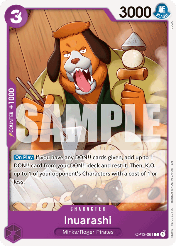 [Single] OP13-061 Inuarashi