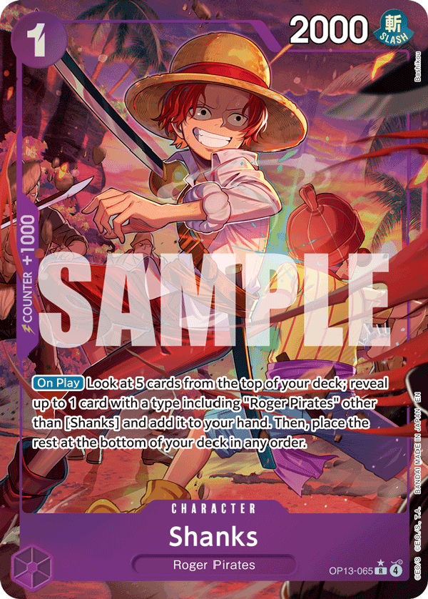 [Single] OP13-065 Shanks AA