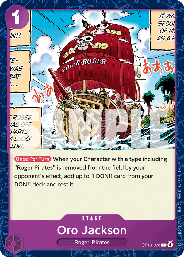 [Single] OP13-078 Oro Jackson
