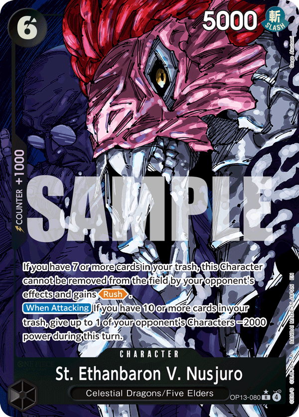 [Single] OP13-080 St. Ethanbaron V. Nusjuro AA