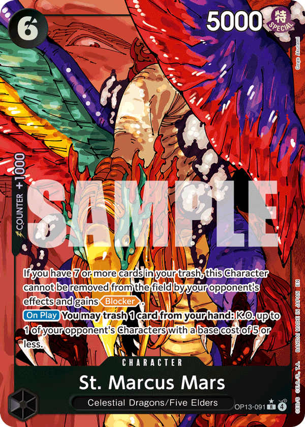 [Single] OP13-091 St. Marcus Mars AA