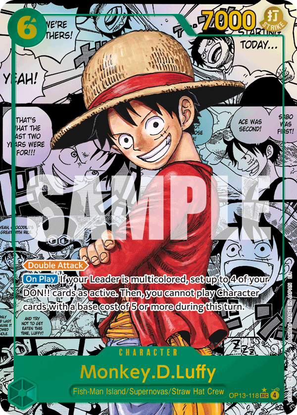 [Single] OP13-118 Monkey.D.Luffy MANGA