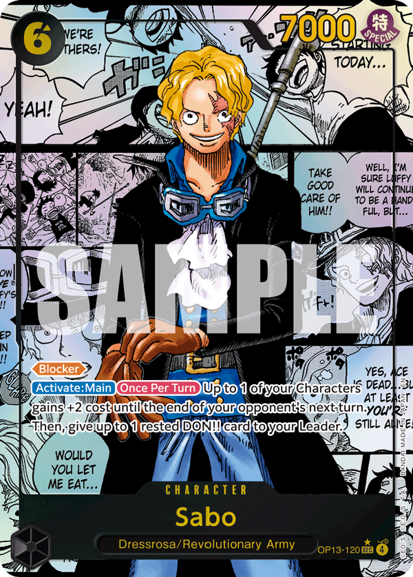 [Single] OP13-120 Sabo MANGA
