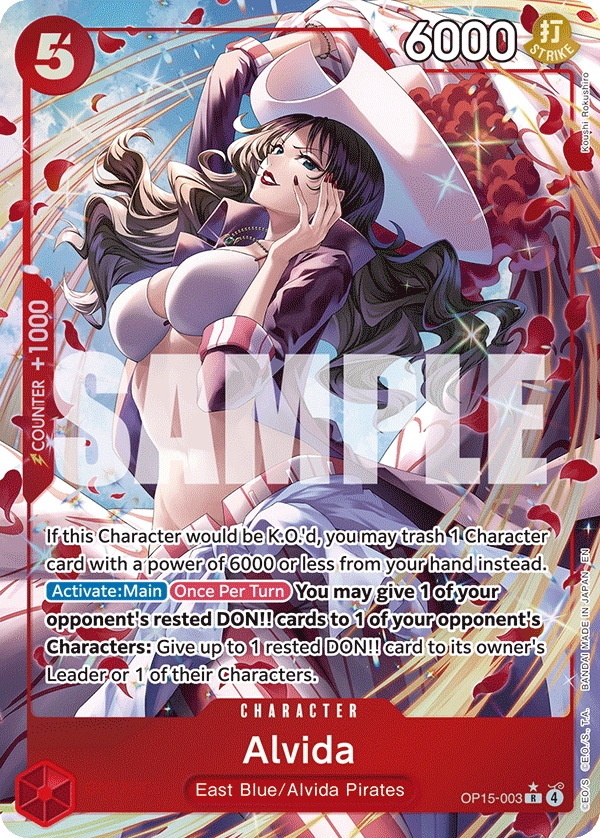Pre[Single] OP15-003 Alvida AA