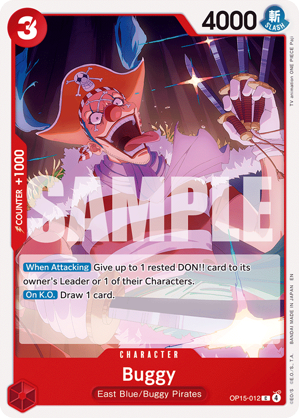 Pre[Single] OP15-012 Buggy