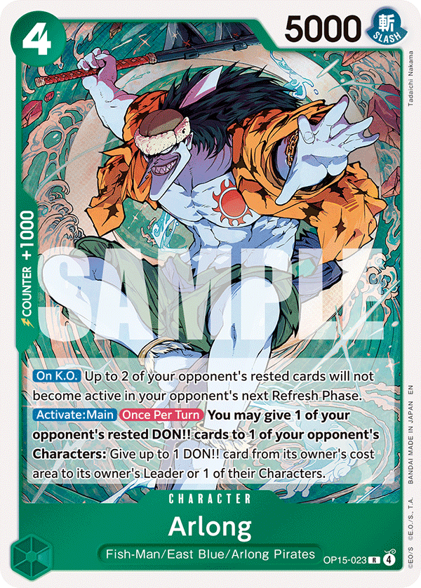 Pre[Single] OP15-023 Arlong