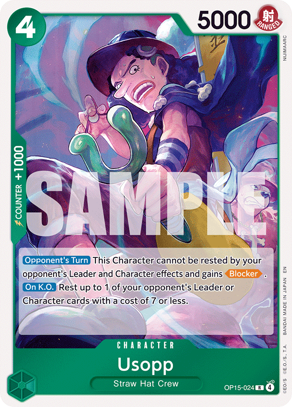 Pre[Single] OP15-024 Usopp