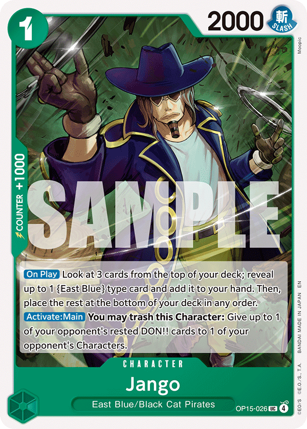 Pre[Single] OP15-026 Jango