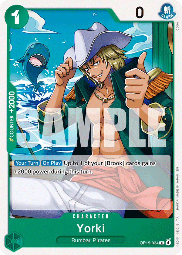 Pre[Single] OP15-034 Yorki