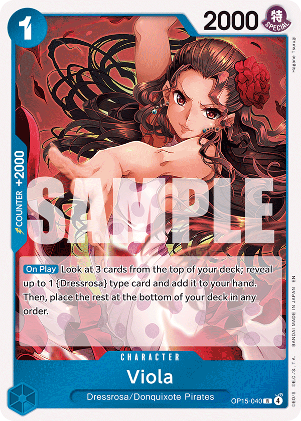 Pre[Single] OP15-040 Viola