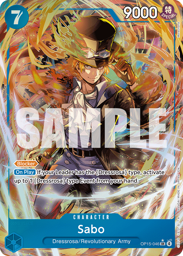Pre[Single] OP15-046 Sabo AA