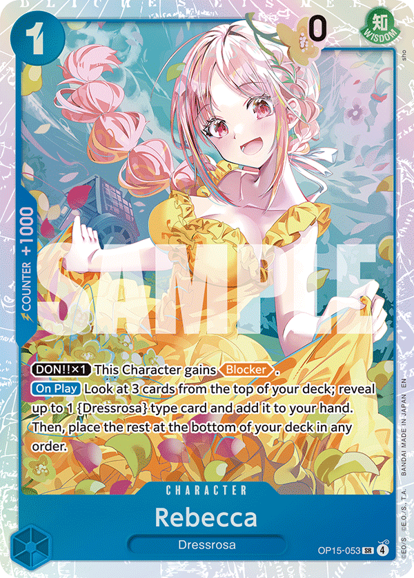 Pre[Single] OP15-053 Rebecca