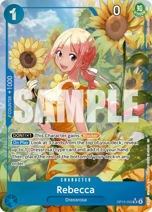 Pre[Single] OP15-053 Rebecca AA