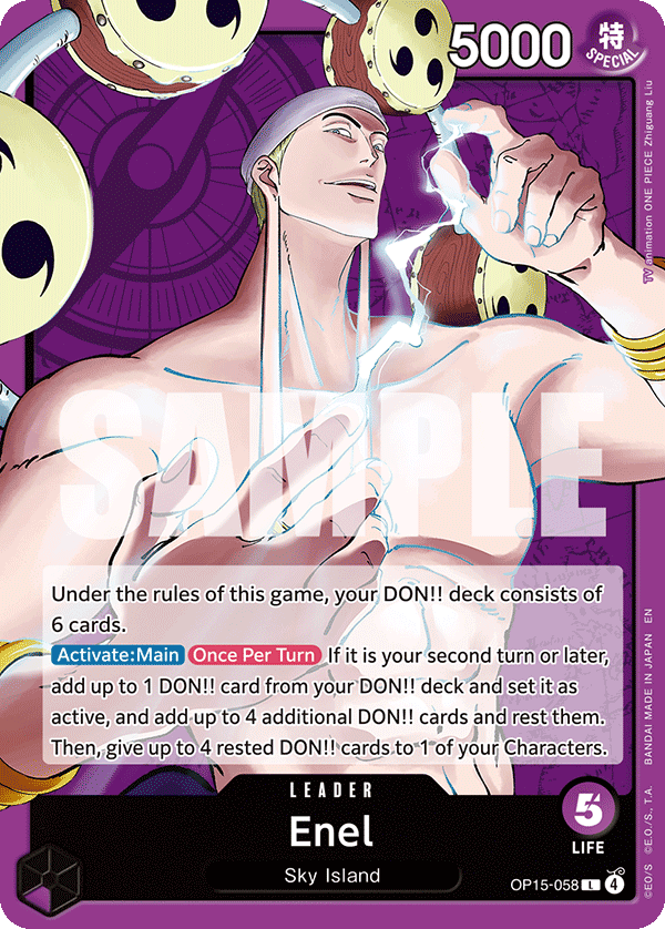 Pre[Single] OP15-058 Enel