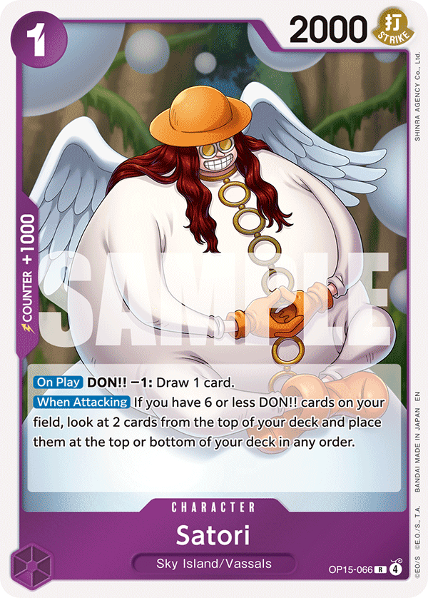 Pre[Single] OP15-066 Satori